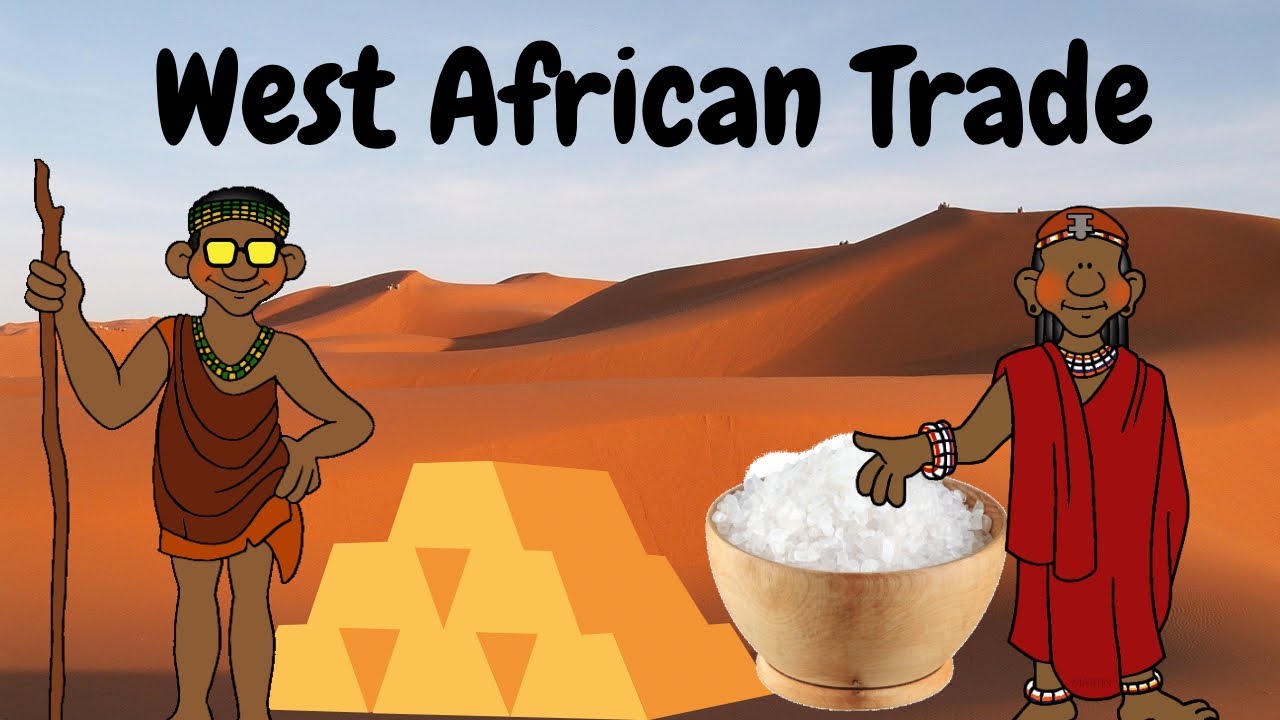 Thriving West African trade of salt and gold in Ghana Empire.